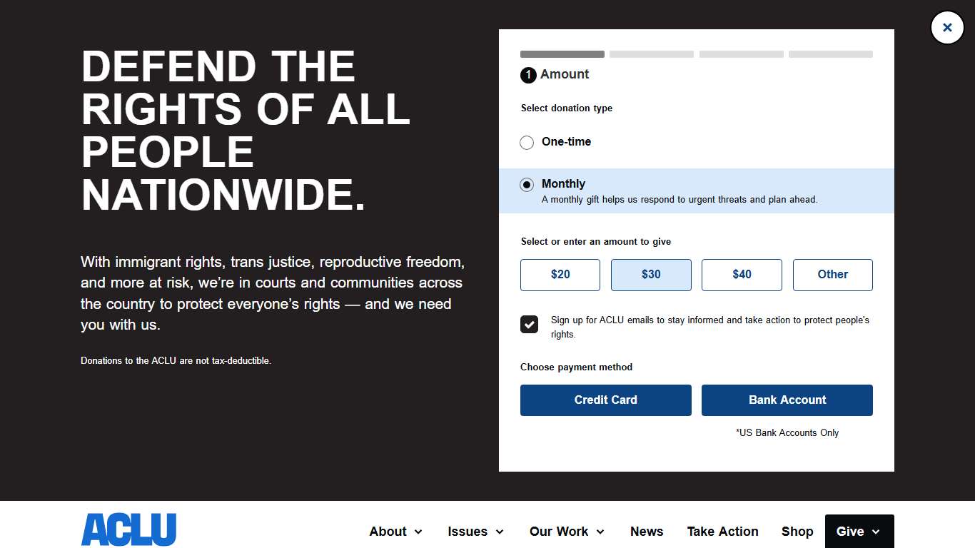 ACLU of Indiana Files Suit against Vigo Co. Sheriff American Civil Liberties Union